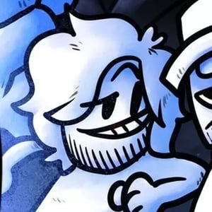 This is the Avatar Image for the Dave/PhantomArcade From OneyPlays/FNF dev AI Voice and Text to Speech Generator